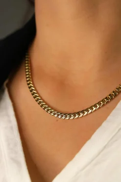 Collier Maille anglaise Or jaune