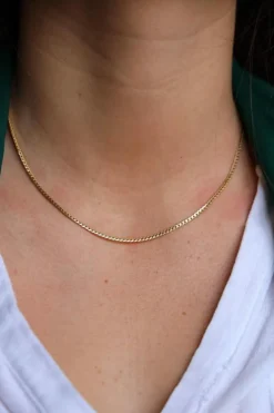 Collier Maille anglaise Or jaune