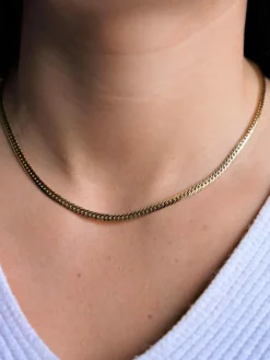 Collier Maille anglaise Or jaune