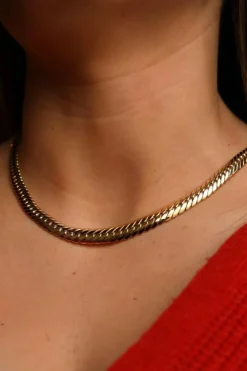 Collier Maille anglaise Or jaune