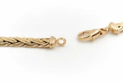 Collier maille anglaise Or jaune