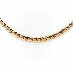Collier Maille anglaise Or jaune