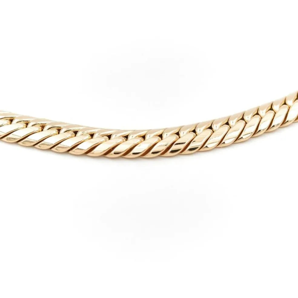 Collier Maille anglaise Or jaune