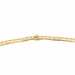 Collier Maille anglaise Or jaune Diamant