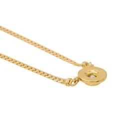 Collier Maille anglaise Or jaune Diamant