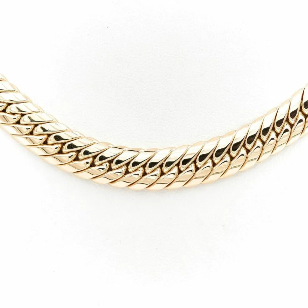 Collier Maille anglaise Or jaune