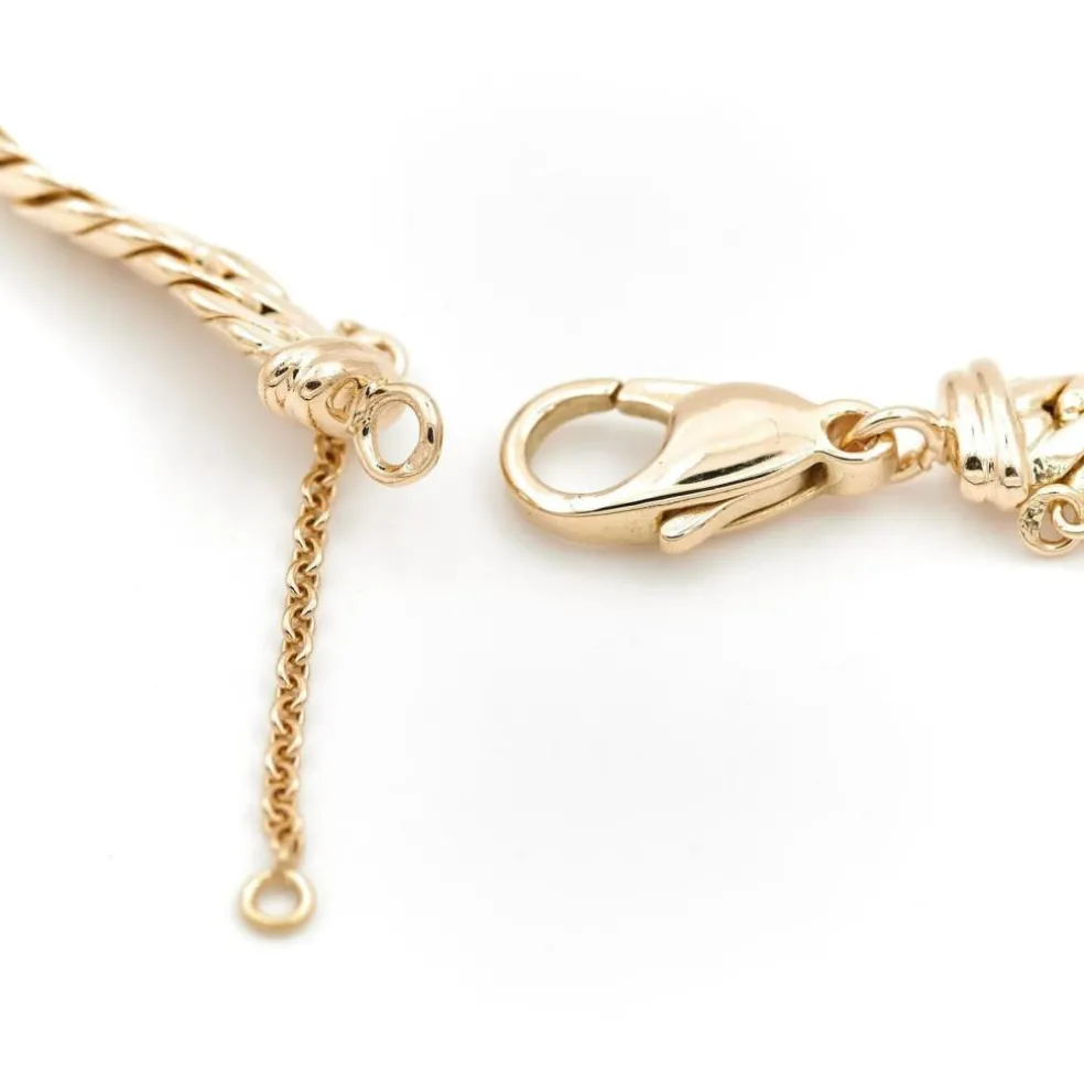 Collier Maille anglaise Or jaune