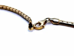 Collier Maille anglaise Or jaune Diamant