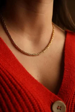 Collier Maille balinaise Or jaune