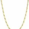 COLLIER MAILLE BATON FANTAISIE