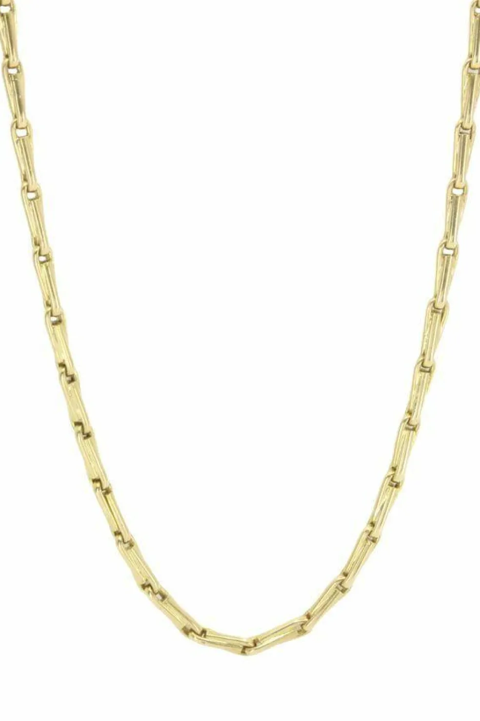 COLLIER MAILLE BATON FANTAISIE