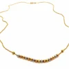 Collier Maille boule Or jaune