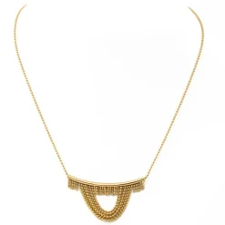 Collier Maille boule Or jaune