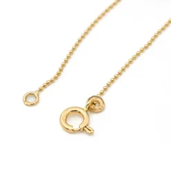 Collier Maille boule Or jaune