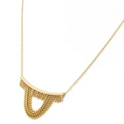 Collier Maille boule Or jaune