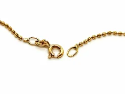 Collier Maille boule Or jaune