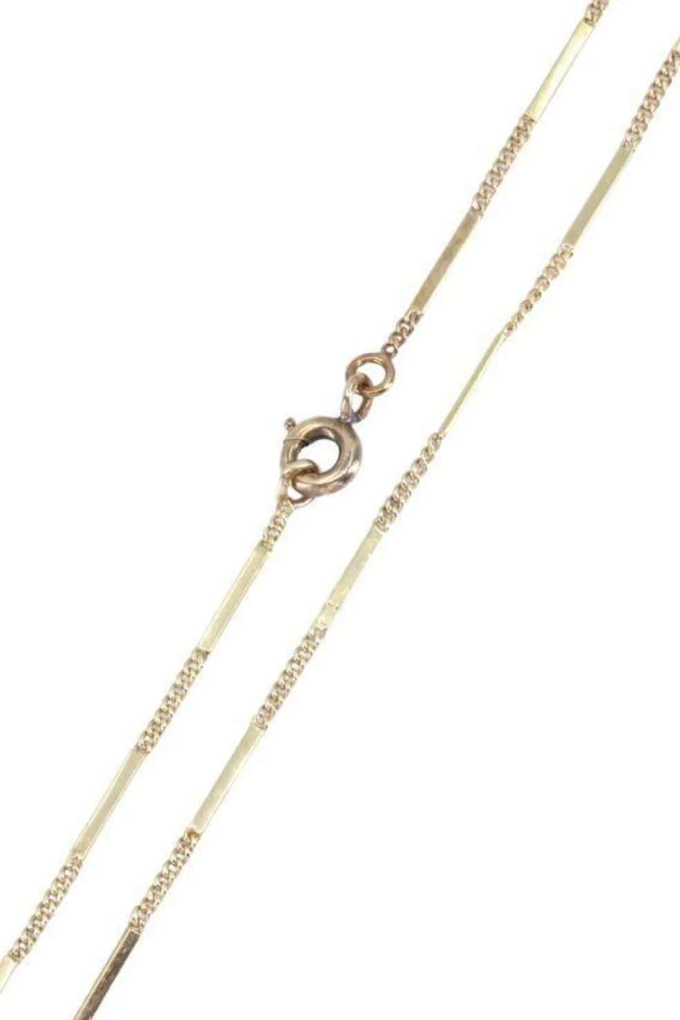 Collier maille bâton Or jaune