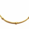 Collier Maille câble Or jaune
