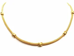 Collier Maille câble Or jaune