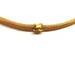 Collier Maille câble Or jaune