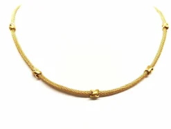 Collier Maille câble Or jaune