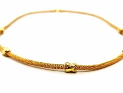 Collier Maille câble Or jaune