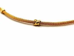 Collier Maille câble Or jaune