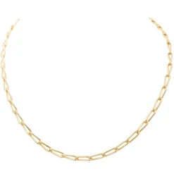 Collier maille cheval Or jaune