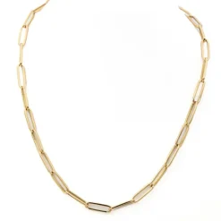 Collier maille cheval Or jaune
