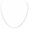 Collier Maille cheval Or blanc