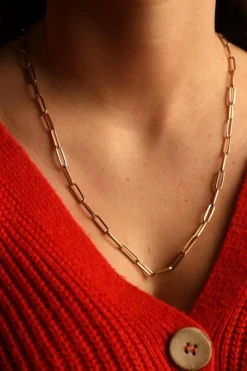 Collier maille cheval Or jaune