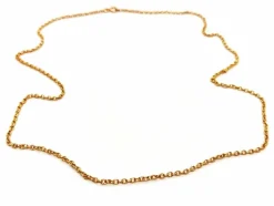 Collier Maille ciselée Or jaune