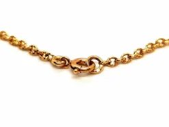 Collier Maille ciselée Or jaune