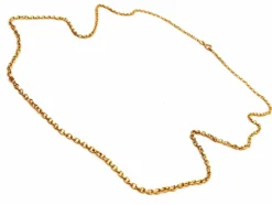 Collier Maille ciselée Or jaune
