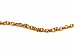 Collier Maille ciselée Or jaune