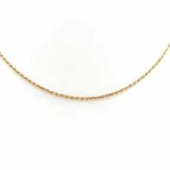 Collier Maille corde Or jaune