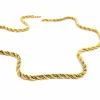 Collier Maille corde Or jaune