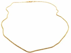 Collier Maille corde Or jaune