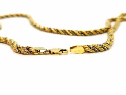 Collier Maille corde Or jaune