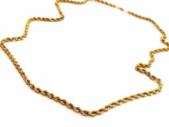 Collier Maille corde Or jaune