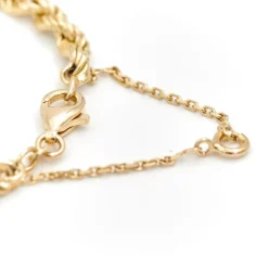 Collier Maille corde Or jaune