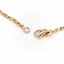 Collier Maille corde Or jaune