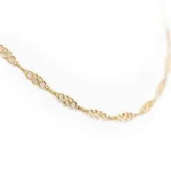Collier Maille cœur Or jaune