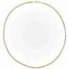 Collier Maille fantaisie Or jaune, Or blanc