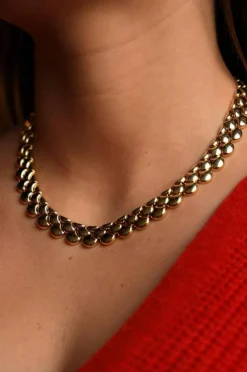 Collier Maille fantaisie Or jaune