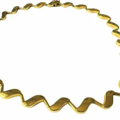 Collier maille Fantaisie Or jaune