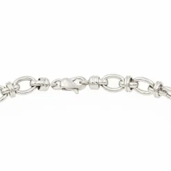 Collier Maille fantaisie Or blanc