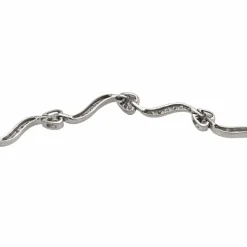 Collier Maille fantaisie Or blanc Diamant