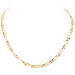 Collier Maille Figaro Or Rose