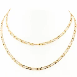Collier Maille figaro Or jaune